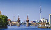 Berlin-Panorama mit Oberbaumbrücke