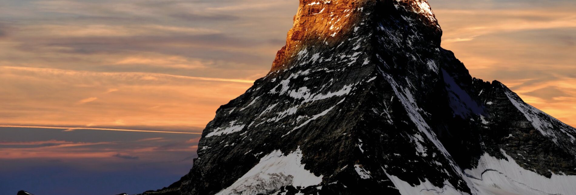 Matterhorn im Sonnenuntergang