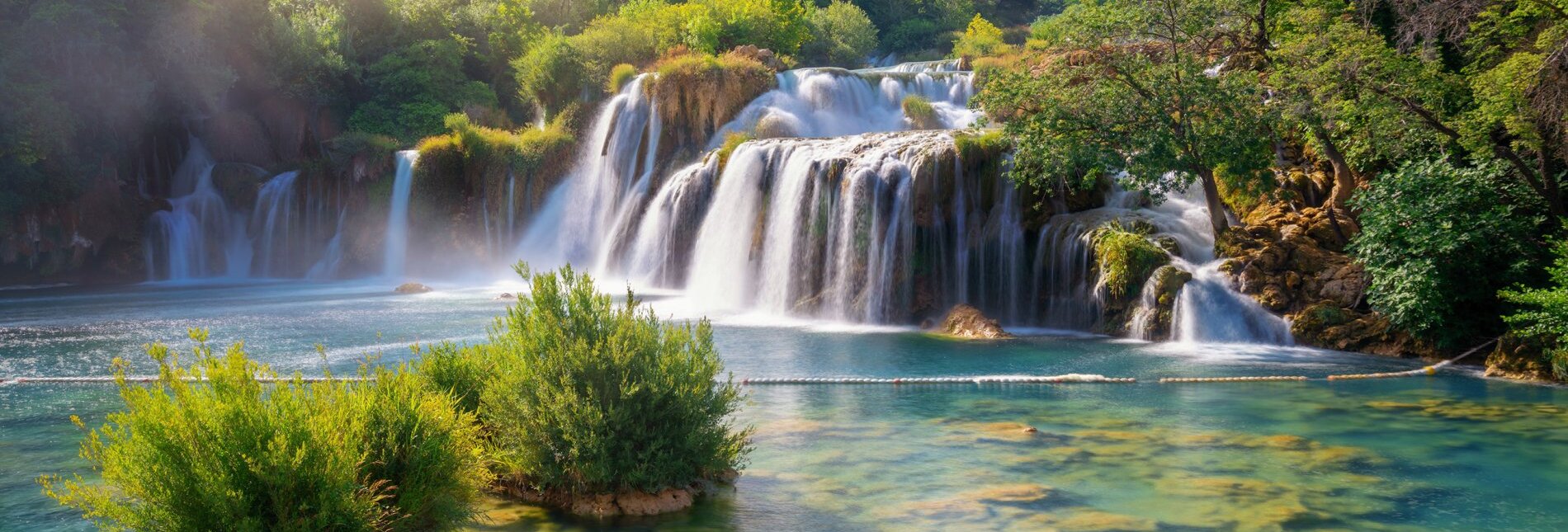 Wasserfall im Krka-Nationalpark